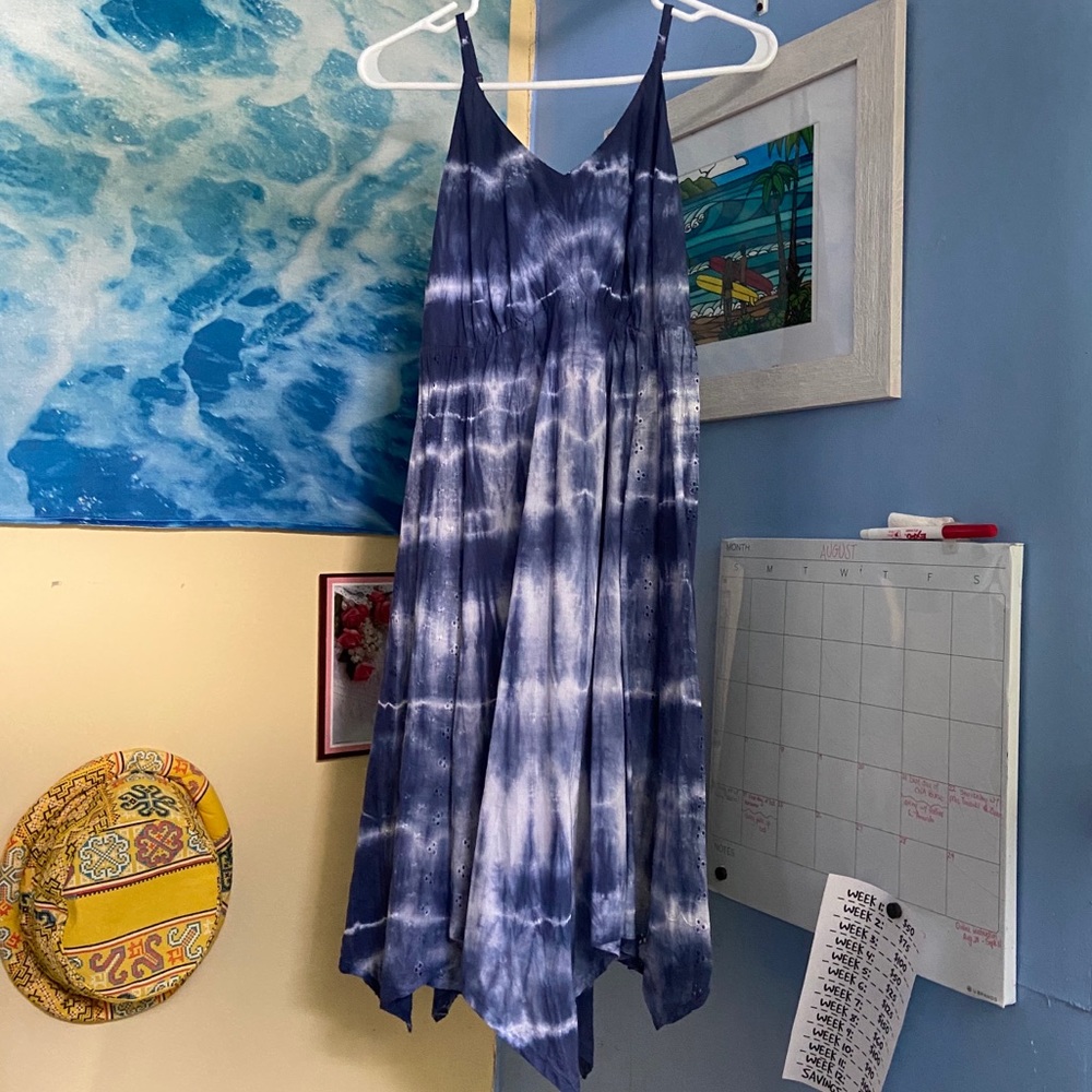 Tie Dye Midi Dress